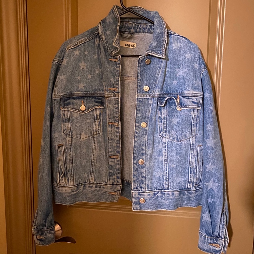 TOP SHOP STAR JEAN JACKET
